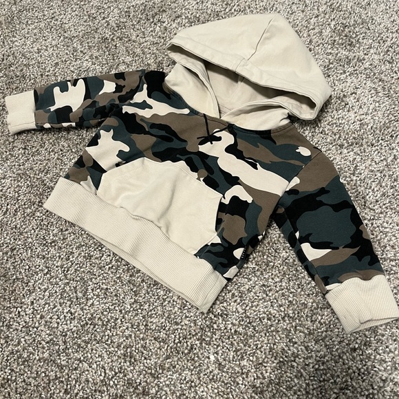 Little Bipsy Camouflage Hoodie and Jogger Set - Picture 2 of 3